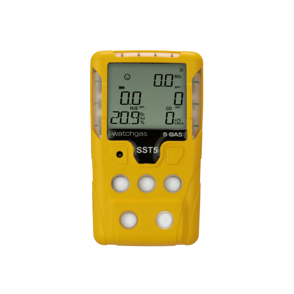 WatchGas SST5 nešiojamas 5 dujų detektorius