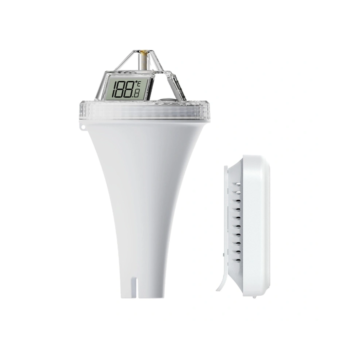 Belaidis baseino termometras su stotele RainPoint