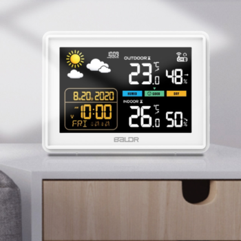 Meteorologinė stotelė su lauko jutikliu BaldrTherm B0359WST2
