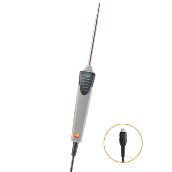 Testo Testo vandeniui atsparus Pt100 panardinamas ir įsmeigiamas zondas 8711 0050 8711 0050