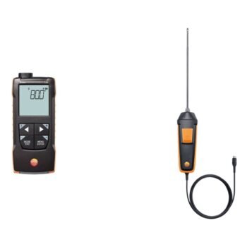 testo 110 oro temperatūros matuoklis su skaitmeniniu Pt100 oro zondu